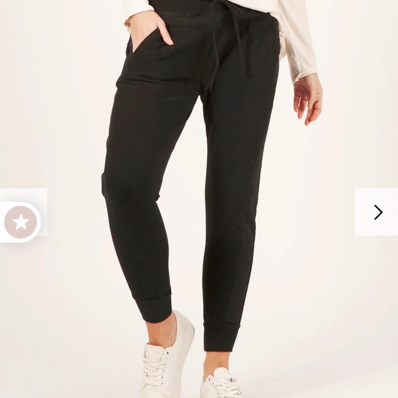 SUZY D LONDON Pants - SUZY D LONDON Women's Black Jogger Pants,size L,Made in Italy,NWT